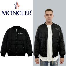Moncler刺繍ロゴコントラストカラーベースボールカラーダウンジャケットKLOU19-6