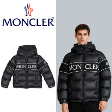 Moncler刺繍入り厚手カップルコットンジャケットKLOU19-4